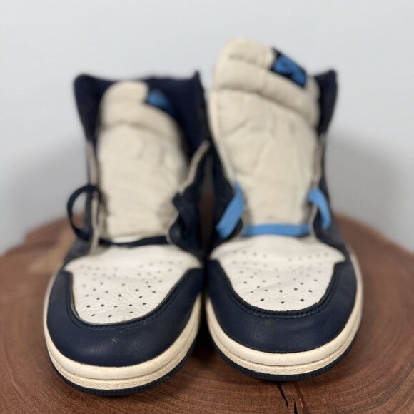 Nike Jordan 1 Retro High Obsidian Youths Sneakers - Picture 4 of 9